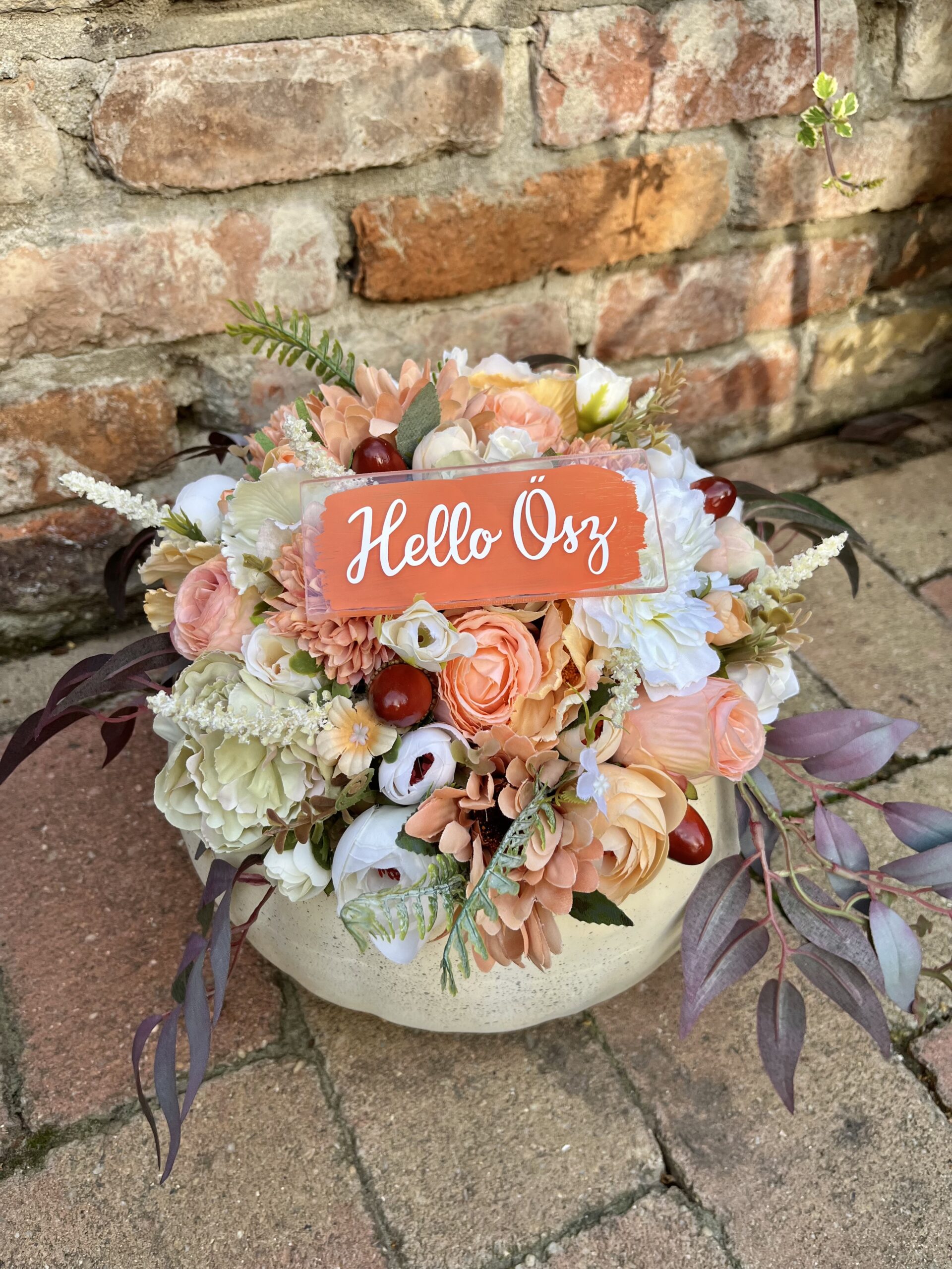 Hello ősz kerámia tök